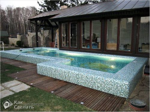 Бетонный бассейн своими руками - бассейн из бетона  фото