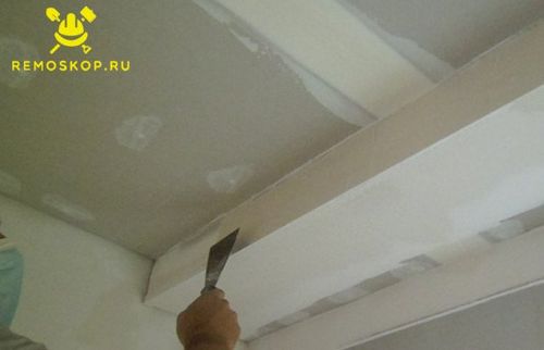 Что нужно знать перед тем, как выровнять шпаклевкой потолки (  5 видео)
