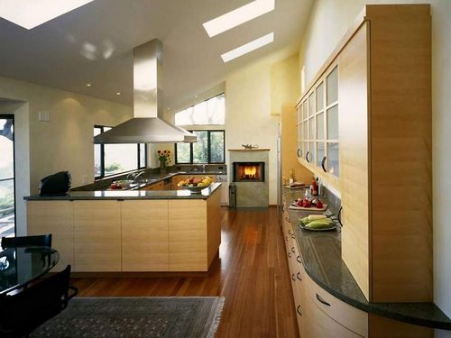 Дизайн кухни в частном доме: фотографии и выбор стиля