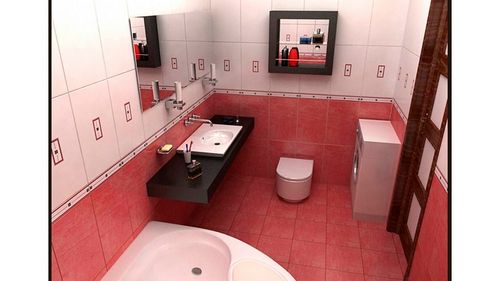 Дизайн малогабаритной ванной комнаты: фото идеи обустройства интерьера