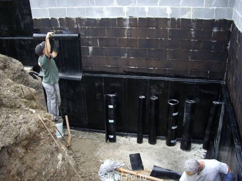 Гидроизоляция стен изнутри и снаружи помещения своими руками