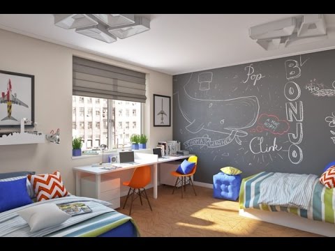 Интерьер детской комнаты для мальчика: идеи с фото