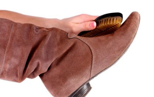Как очистить замшевую обувь, практические советы, видео инструкция