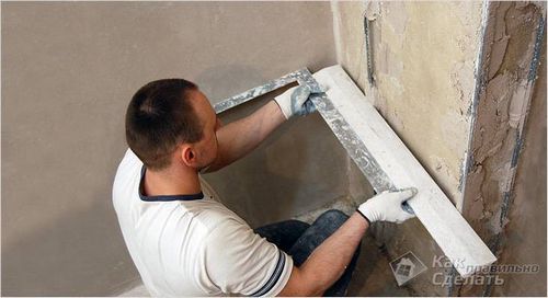Как штукатурить углы стен - оштукатуривание углов