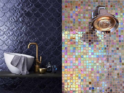 Керамическая плитка для ванной: тренды 2018 года с фото и примерами