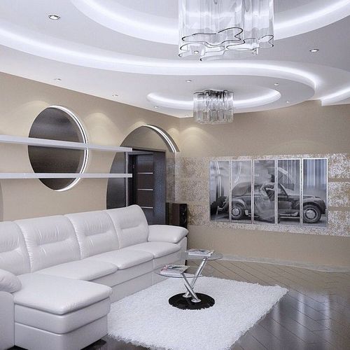 Мебель для гостиной в современном стиле: 15 фото