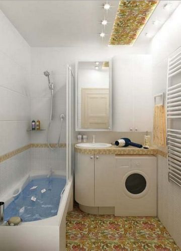 Планировка маленькой ванной комнаты- как уместить все необходимое в одном помещении