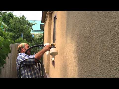 Покраска фасада дома своими руками: фото, видео инструкция