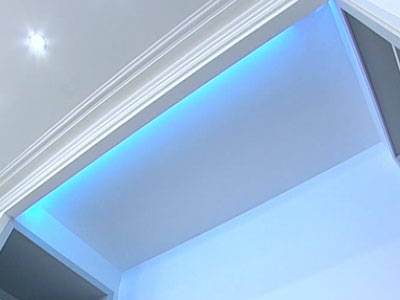 Светодиодная подсветка потолка: стильное решение