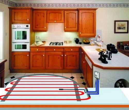 Теплый пол на кухне: как сделать своими руками водяной и электрический теплый пол, какой выбрать
