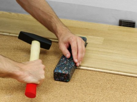 Укладка ламината на бетонный пол: технология проведения монтажных работ