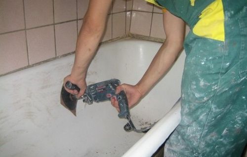 Восстановление эмалевого покрытия ванны жидким акрилом: проводим реставрационные работы своими руками